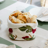 FIOCCO LINEN BREAD BAG FIGS