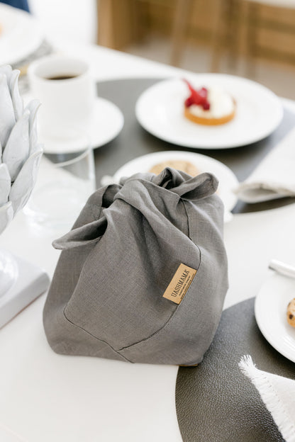 FIOCCO LINEN BREAD BAG