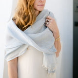 LINEN WRAP SCARF