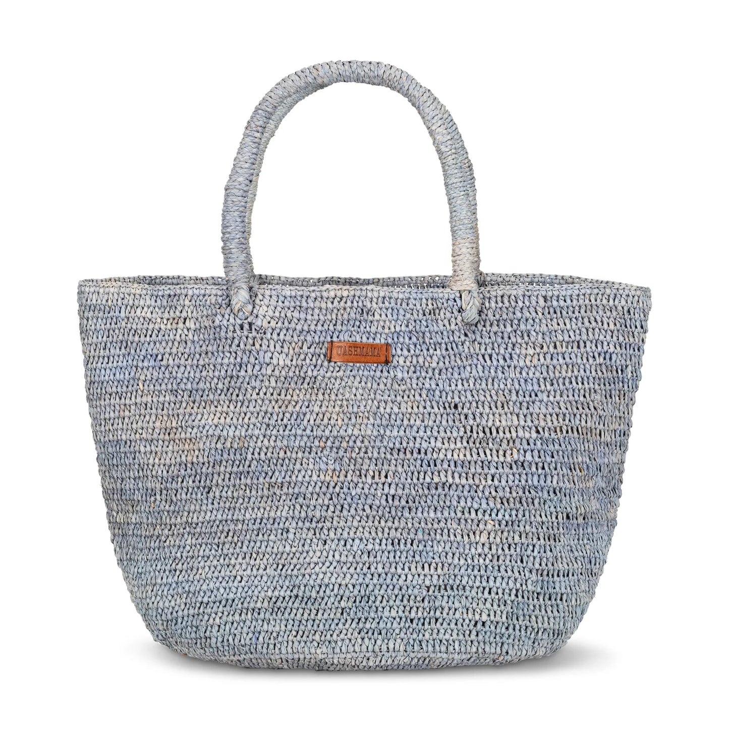 RAFFIA BASKET BAG