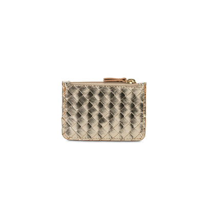 GIMI PURSE WOVEN METALLIC SMALL