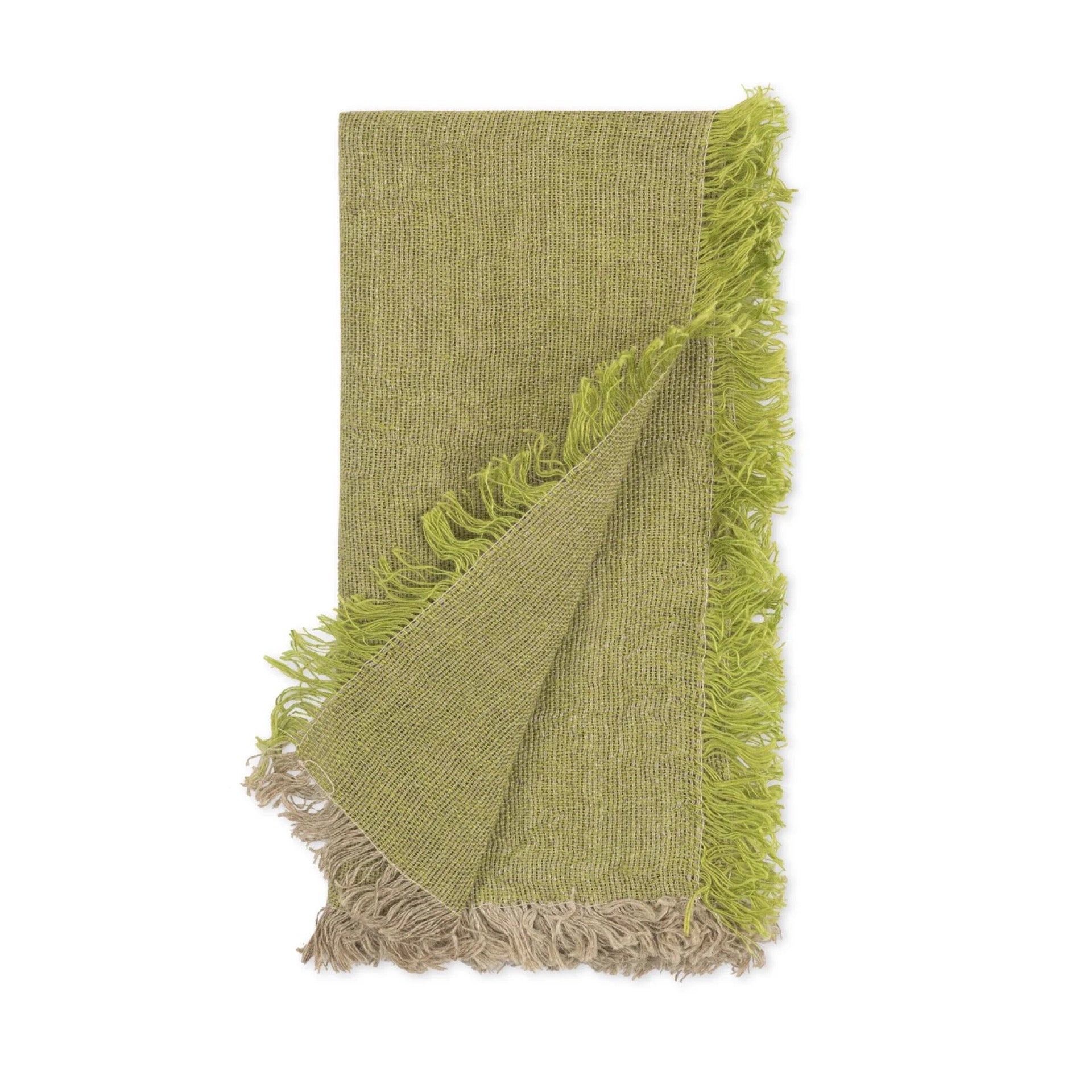 FRINGED LINEN NAPKIN