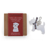 CHRISTMAS BAG CHARM KEY RING