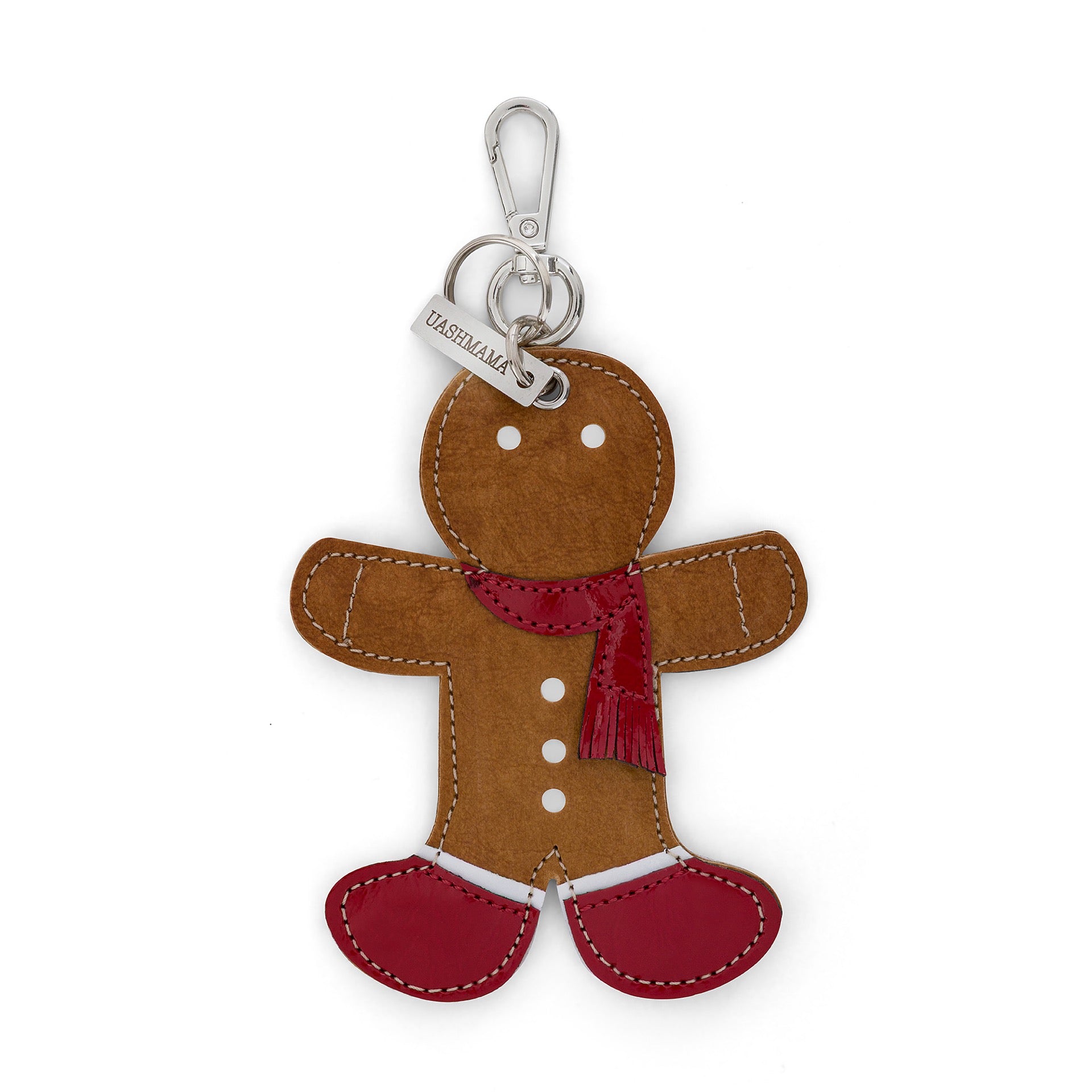 CHRISTMAS BAG CHARM KEY RING