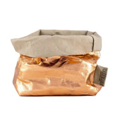 PAPER BAG METALLIC LARGE - READY TO SHIP