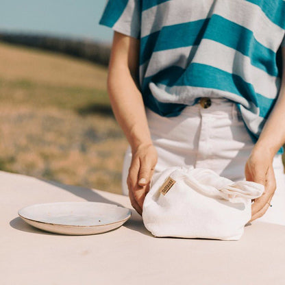 FIOCCO LINEN BREAD BAG