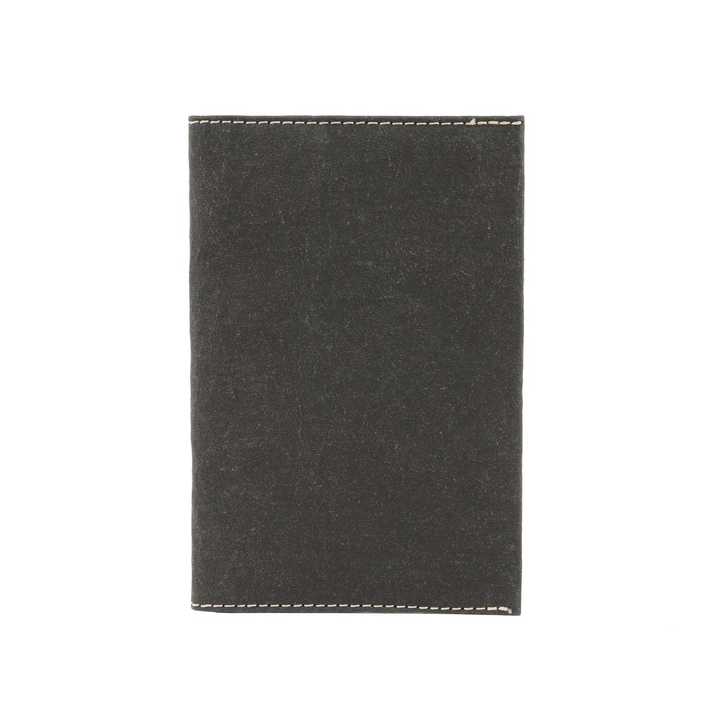 A large washable paper wallet is shown folded closed. The wallet is black.